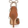 thumbnail image 4 of Zapatos de mujer Allegra K Tacones de aguja Punta puntiaguda Marrón 39, 4 of 7