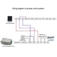 thumbnail image 4 of Access Control Keypad, Digital Access Control Card Reader Fingerprint Access Control, For Commercial Residential, 4 of 8