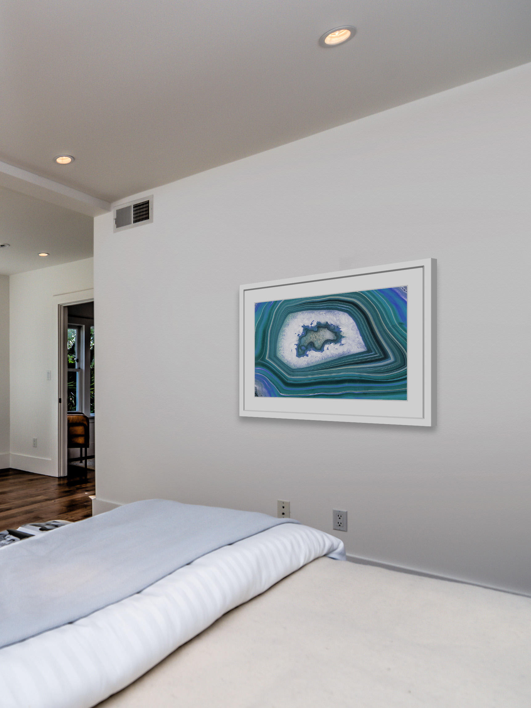 "Waves" Framed Painting Print