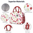 thumbnail image 4 of Lunch Bag Lunch Box for Women Reusable Insulated Lunch Bags,Water-Resistant Cherry Pattern Cooler Lunch Tote Bag, Large Capacity for Work Travel Picnic, 4 of 6