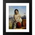 thumbnail image 2 of Francesco Hayez 15x18 Black Modern Framed Museum Art Print Titled - Rebecca at the Well, 2 of 5