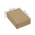 thumbnail image 2 of Uxcell 4"x3"x1" Paper Soap Box Homemade Soap Boxes Rectangle Presents Packaging Boxes, Brown 30 Pack, 2 of 6