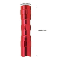 Aluminum Alloy Mini Flashlight - 3W Ultra Bright - Waterproof - 1x AA Battery - Camping, Hiking - 9.5cm - 12Hrs Runtime