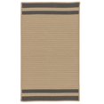 thumbnail image 1 of Colonial Mills Rug DE85R096X120S Denali End Stripe Braided Area Rug  Grey - 8 x 10 ft., 1 of 1