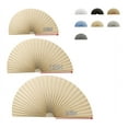 thumbnail image 2 of 2PCS Half Moon Round Window Cover Half Circle Window Shades Cordless Non-Woven Self Adhesive Shades Temporarily Window Blinds Cover Easy to Cut Install, 2 of 9