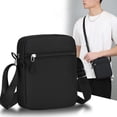 thumbnail image 1 of Xihbxyly Bolso de Negocios Tipo Bandolera, Estilo Informal, con Correa Ajustable, Múltiples Compartimentos, Ideal para Viajes Al Aire Libre, Fitness y Ciclismo, Práctico Sistema Manos Libres, Tamaño, 1 of 6