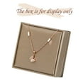 thumbnail image 3 of Collier pour Femmes Mode Design Spécial Diamant Acier Titane Brillant Collier Clavicule Collier Croisé, 3 of 5