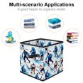 thumbnail image 2 of Lce Hockey Foldable Toy Storage Baskets, Storage Bins with Handle, 10.8"x10.5"x10.6", Large Capacity, 2 of 6