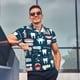 thumbnail image 4 of Balery Dental Camisa Polo de Hombre con Estampado, de Manga Corta y Tejido Medio, Camisa Tipo Golf Polo-Small, 4 of 6