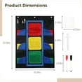 thumbnail image 4 of Mini Traffic Light Behavior Chart for Little Ones, Classroom Behavior Management Clip Chart, Red, Yellow, Green, Blue Zones with Facial Expression Icons Ideal for Schools and Homes, 4 of 5