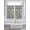 Sage Green Black, variant on Green Eucalyptus Leaves Bathroom Window Curtain, Black White Plaid Farmhouse Watercolor Light Filtering Coffee Kitchen Curtains, Bedroom Living Room Curtains 2 Panel 84"x45"