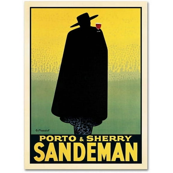 Trademark Fine Art Anonymous Porto and Sherry Sandeman Canvas Wall Art - 18x24