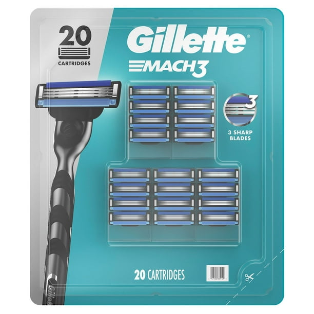 Gillette Mach3 Men's Razor Cartridges, 20 ct. - Samsclub.com