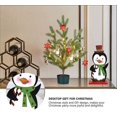 thumbnail image 3 of Christmas Wood Sign Decor Christmas Penguin Sign Plaque Rustic Decorative Sign Xmas Holiday Freestanding Tabletop Decor, 3 of 5
