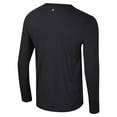 thumbnail image 3 of Men's Colosseum Black Texas Longhorns Color Pop Active Blend 2-Hit Long Sleeve T-Shirt, 3 of 3
