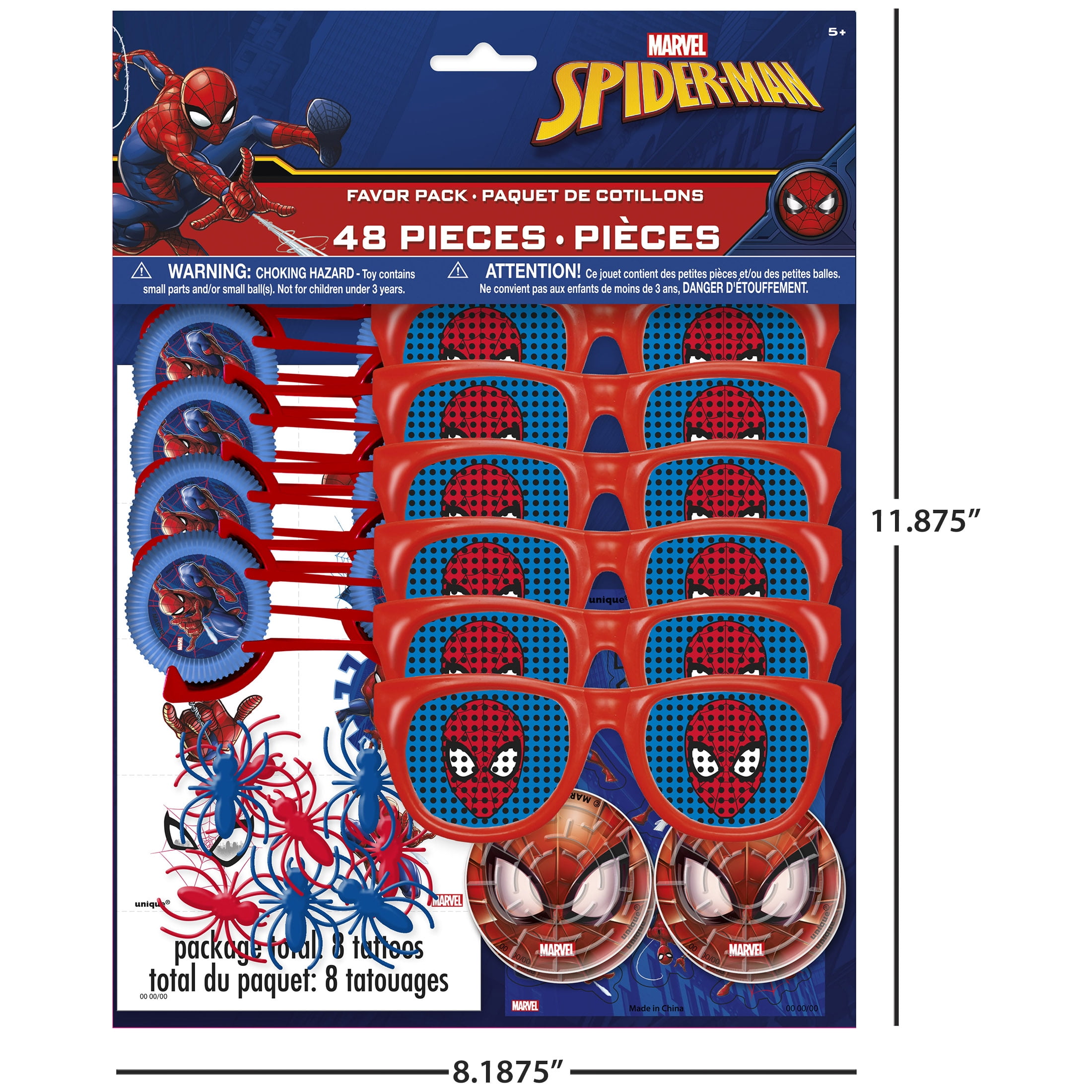 Spiderman Sippy Cup Bundle Spiderman Party Favor Set - Spiderman