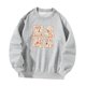 thumbnail image 5 of Sudadera para mujer, ropa de otoño, sudadera con estampado de letras de dibujos animados, sudadera con cuello redondo para mochilero, senderismo y L Yinane sudadera gráfica, 5 of 8