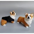 thumbnail image 5 of Juguete de Peluche Corgi Hecho a Mano YONGSHENG Negro, 5 of 5