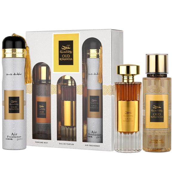 Set de Regalo Ard Al Zaafaran Oud Romancea 100 ml EDP 250 ml Mist