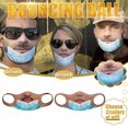 thumbnail image 2 of Masques Amusants Imprimés pour Femmes et Hommes Adultes Masque Facial Réutilisable Confortable Lavable, 2 of 3