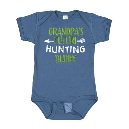 

Inktastic Grandpas Future Hunting Buddy Gift Baby Boy or Baby Girl Bodysuit