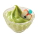 thumbnail image 3 of Taza de helado en miniatura Casa de muñecas Mini simulación Taza de batido Simulación casera Verde, 3 of 9