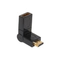 thumbnail image 2 of HDMI 1.4 Tipo en ángulo HDMI a HDMI macho a hembra 90180 Conector de adaptador giratorio de 360 ​​grados Sweethay DN0551-00, 2 of 2