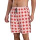 thumbnail image 2 of Balery Checkered Christmas With Snowflakes Traje de Baño Estilo Hawaiano para Hombre, Shorts de Secado Rápido con Bolsillos-3X-Large, 2 of 6