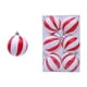 thumbnail image 2 of Juego de 6 Bolas Navideñas Irrompibles de Plástico Rojo, Azul y Dorado | Decoración para Árbol de Navidad Multiestilo | Adornos Ligeros y Duraderos para Fiestas Navideñas, Bodas y El Hogar, 2 of 6