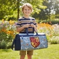 thumbnail image 3 of Harry Potter Gryffindor Kids Duffle Bag 16.5"  Travel & Sports Bag with Zipper Pocket, Mesh Sides & Strap, 3 of 9