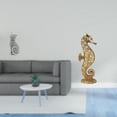 thumbnail image 2 of Figura de escritorio,Estatua de gato,linda estantería,escritorio,decoración del hogar,Estatua de resina,Estatua de resina para decoración del hogar,manualidades,oro,Escultura de oro,figura, 2 of 8