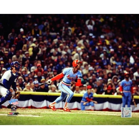 Willie Mays World Series Catch - Willie McGee 1982 World Series Action Photo Print