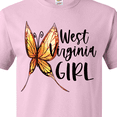 thumbnail image 4 of Inktastic West Virginia Girl- Butterfly T-Shirt, 4 of 5