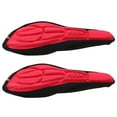 thumbnail image 2 of 2 fundas de cojín para asiento de bicicleta, para bicicletas de piñón fijo y de montaña, acolchadas, para hombre y mujer., 2 of 7