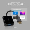 thumbnail image 4 of Adaptador Convertidor Acteck Shift Plus AV400 HDMI a VGA Negro AC-934756, 4 of 6