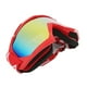 thumbnail image 2 of Gafas de motocicleta Esponja de PC Gafas de sol protectoras ajustables Accesorios de moto para montar en carretera Senderismo Marco rojo Lentes de gafas rojas YUNYI BRAND  Deportes, 2 of 8