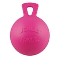 thumbnail image 5 of Horsemen's Pride Tug N Toss Jolly Ball Extra Large Pink Toy for Dogs Horses, 5 of 6