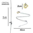 thumbnail image 4 of Collar Jands Joyeria y Moda con Cristal Swarovski en Baño de Oro 18k Dorado M, 4 of 6