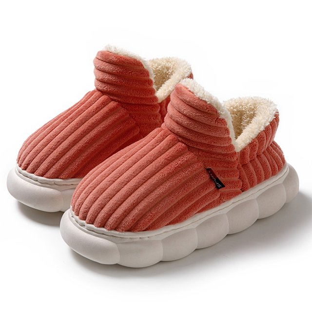 Pantuflas Esponjosas Botines Peludas Nube Zapatos Invierno Acogedores Antideslizantes para El Hombres Y Mujeres