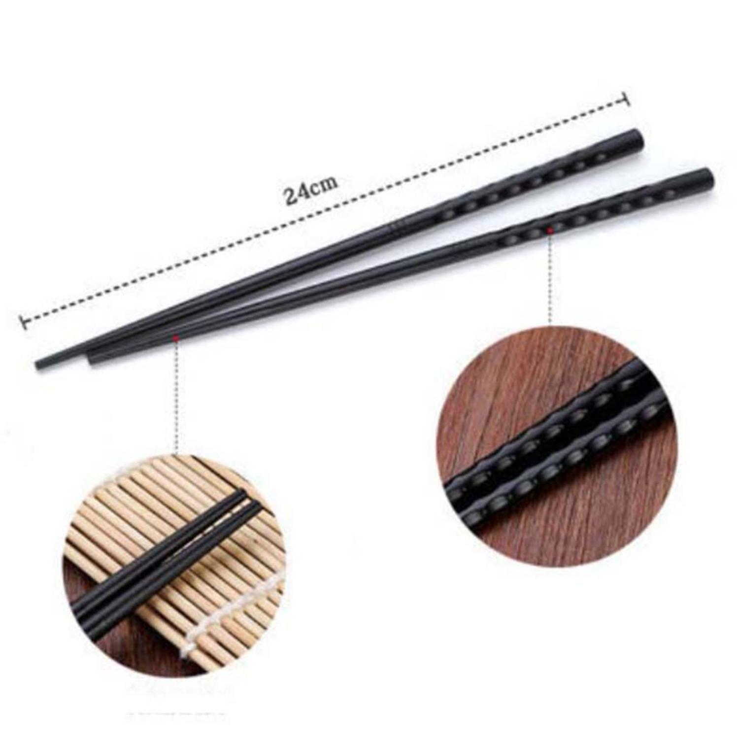 1 Pair Japanese Chopsticks NonSlip Sushi Chop Sticks Walmart Canada