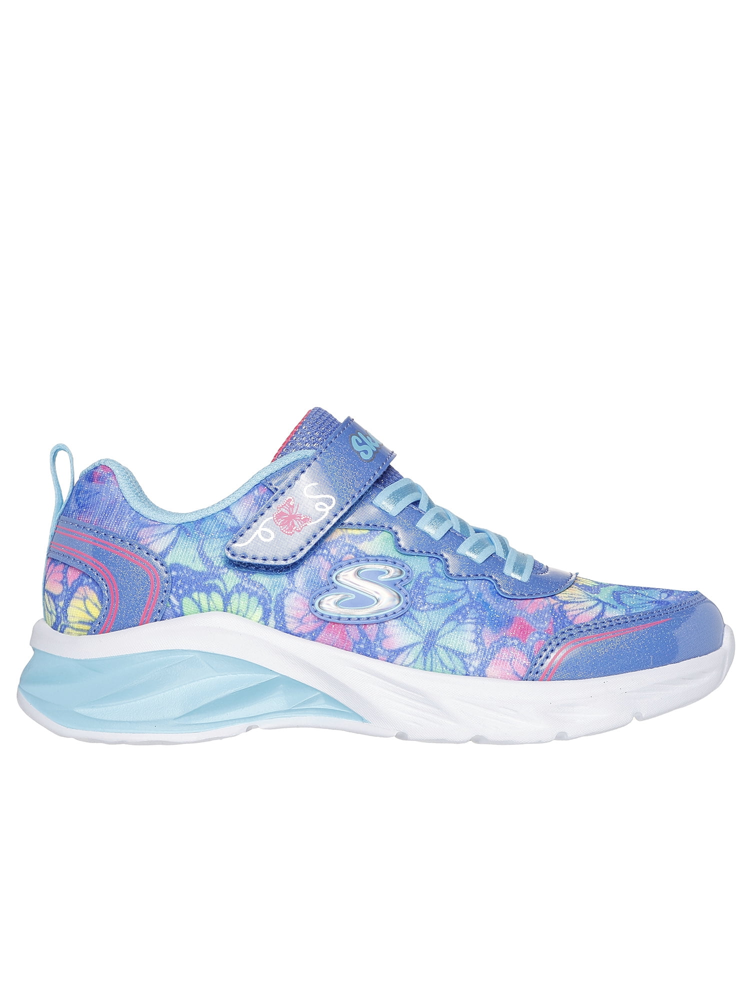 Skechers Little & Big Girls Coastline Flutter Fly Athletic Sneaker
