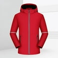 thumbnail image 3 of Men's Detachable Windbreaker Jacket Water-Resistant Outdoor Warm Jacket, 3 of 3