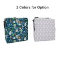 thumbnail image 3 of Graflsoa Green Forest Kids Booster Seat Cushion - Waterproof Fabric & High-Density Sponge, 32.5x32.5x8cm, Grey/Green, 3 of 4