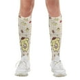 thumbnail image 6 of Pompompurin Compression Socks For Women And Men Support Knee High Socks For Running Hiking Athletic Nursing, 6 of 7