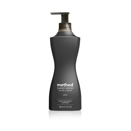 Method Gel Hand Wash, Yuzu, Biodegradable Formula, 11.5 Fl Oz (Pack Of 1)
