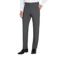 thumbnail image 2 of Calvin Klein Men's Slim Fit Stretch Flat Front Dress Pant (US, Waist Inseam, 30, 29, Regular, Regular, Black), 2 of 3