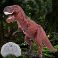 thumbnail image 2 of Remote Control Dinosaur Toy, Electric Walking with Light and Sound, for Kids Educational and Entertainment, 2 of 8