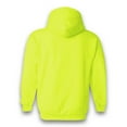 thumbnail image 5 of Gildan High Visibility Hooded Sweatshirt - 18500 Safety Green for Men | Hi Vis Fleece Heavy Blend Hoodies, 8oz, 50/50 Cotton/Polyester, 2 Pack, Size - S, 5 of 6