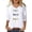 White, variant on Womens 3/4 Sleeve Tees V-Neck Fashion Casual Tops 2026 Dragonfly Print Basic Spring Summer T Shirts