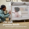 thumbnail image 5 of Graco Pack 'n Play CareSuite Bassinet Lux Infant Toddler Playard, Sky Grey, 5 of 9